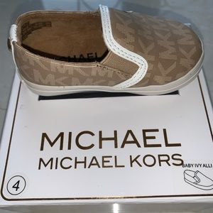 Michael Kors (MK) slip on baby sneakers